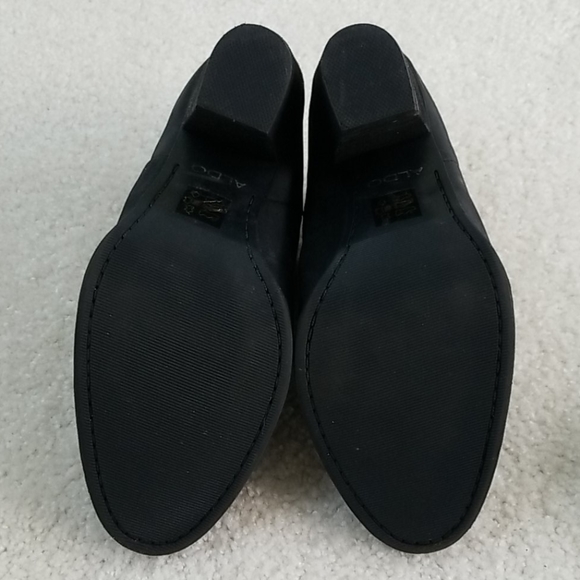 Aldo Mariotta Charcoal Black Mules - Picture 6 of 6